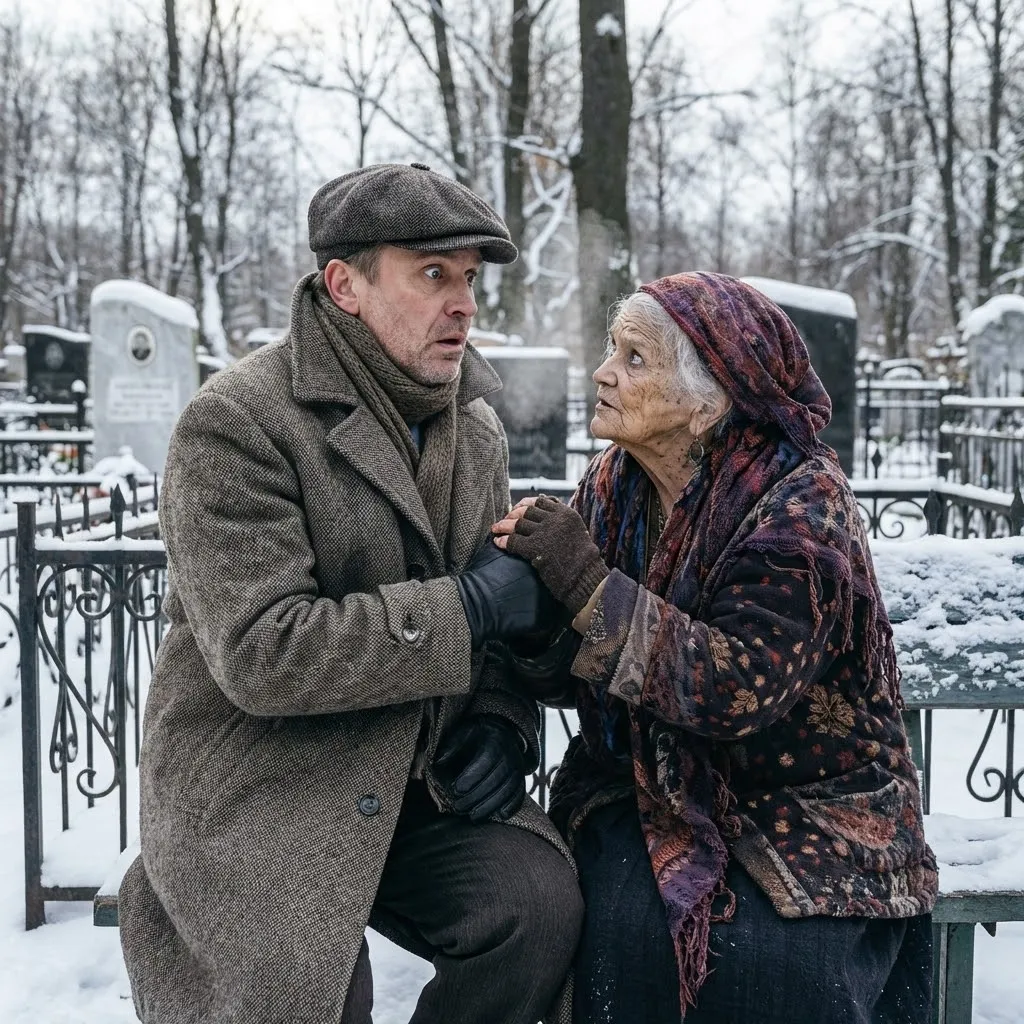 Вдовец оплакивал жену, пока слепая нищенка не сунула ему в руку записку - 3 марта, 2026