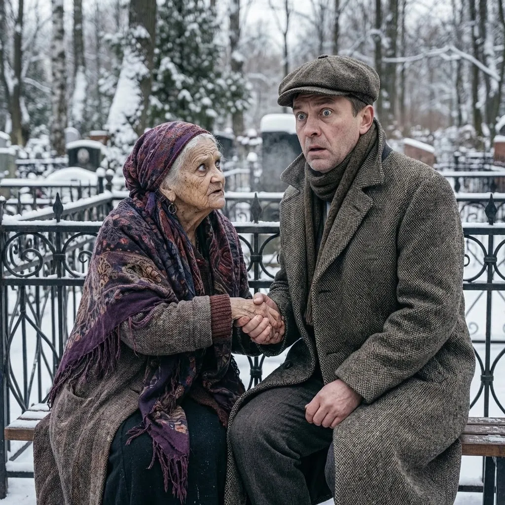 Вдівець оплакував дружину, поки сліпа жебрачка не засунула йому в руку записку - 3 Березня, 2026