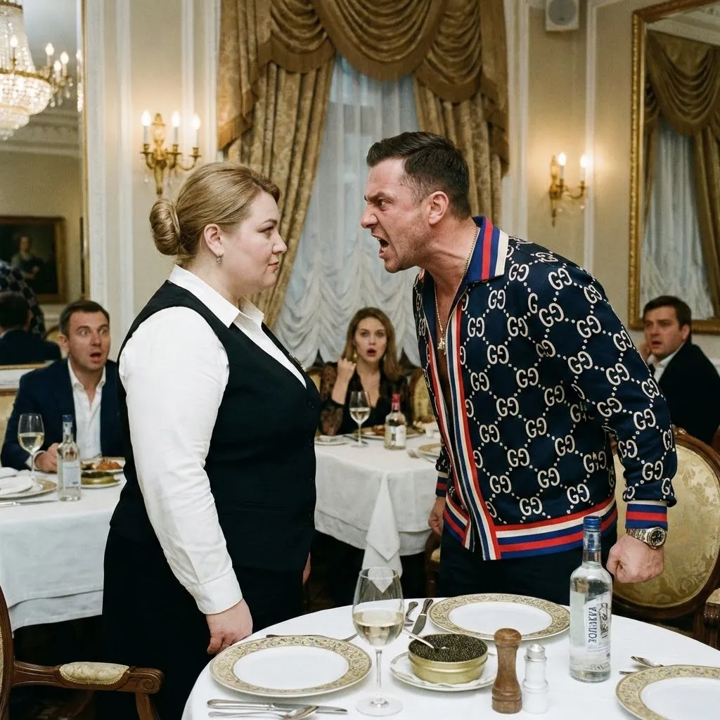 Офіціантка та мільярдер у ресторані