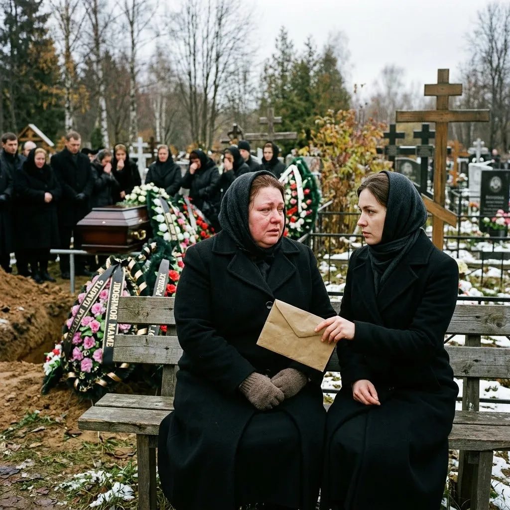 На похоронах сестры незнакомка передала мне тайный конверт. Внутри оказалась правда о моем муже - 3 апреля, 2026