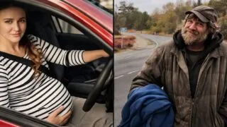 A Pregnant Cab Driver Gave a Homeless Man a Free Ride to the ER. What Was Waiting Outside Her Door the Next Morning Changed Everything - March 21, 2026