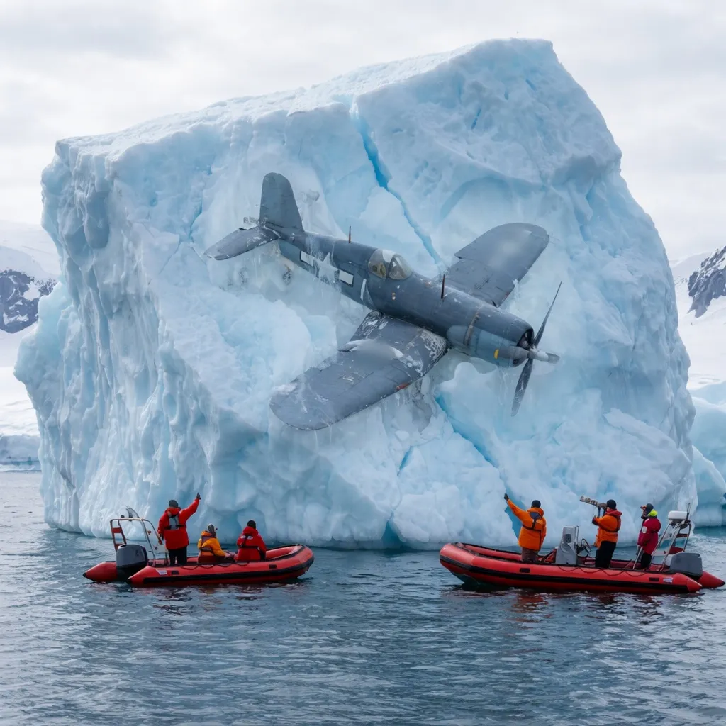 A World War II Plane Was Found Inside an Iceberg — And No One Expected What Was Inside 1 A World War II Plane Was Found Inside an Iceberg — And No One Expected What Was Inside - March 20, 2026