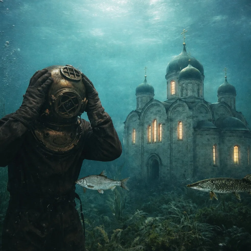 Як звичайне занурення до старої церкви обернулося головним кошмаром у житті дайвера 1 Як звичайне занурення до старої церкви обернулося головним кошмаром у житті дайвера | 11 Квітня, 2026