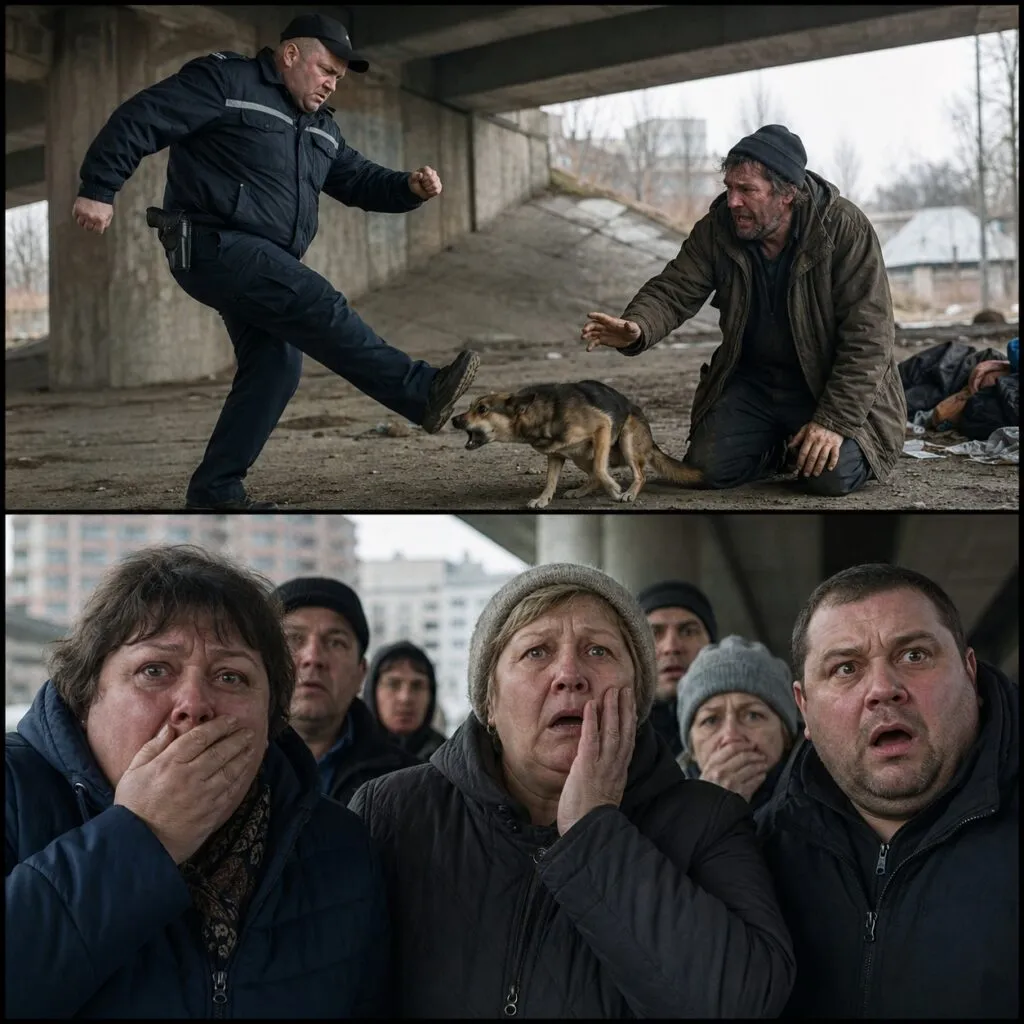 Патрульний грубо повівся із собакою безхатченка, але невдовзі зіткнувся з несподіваними наслідками 1 Патрульний грубо повівся із собакою безхатченка, але невдовзі зіткнувся з несподіваними наслідками | 21 Травня, 2026