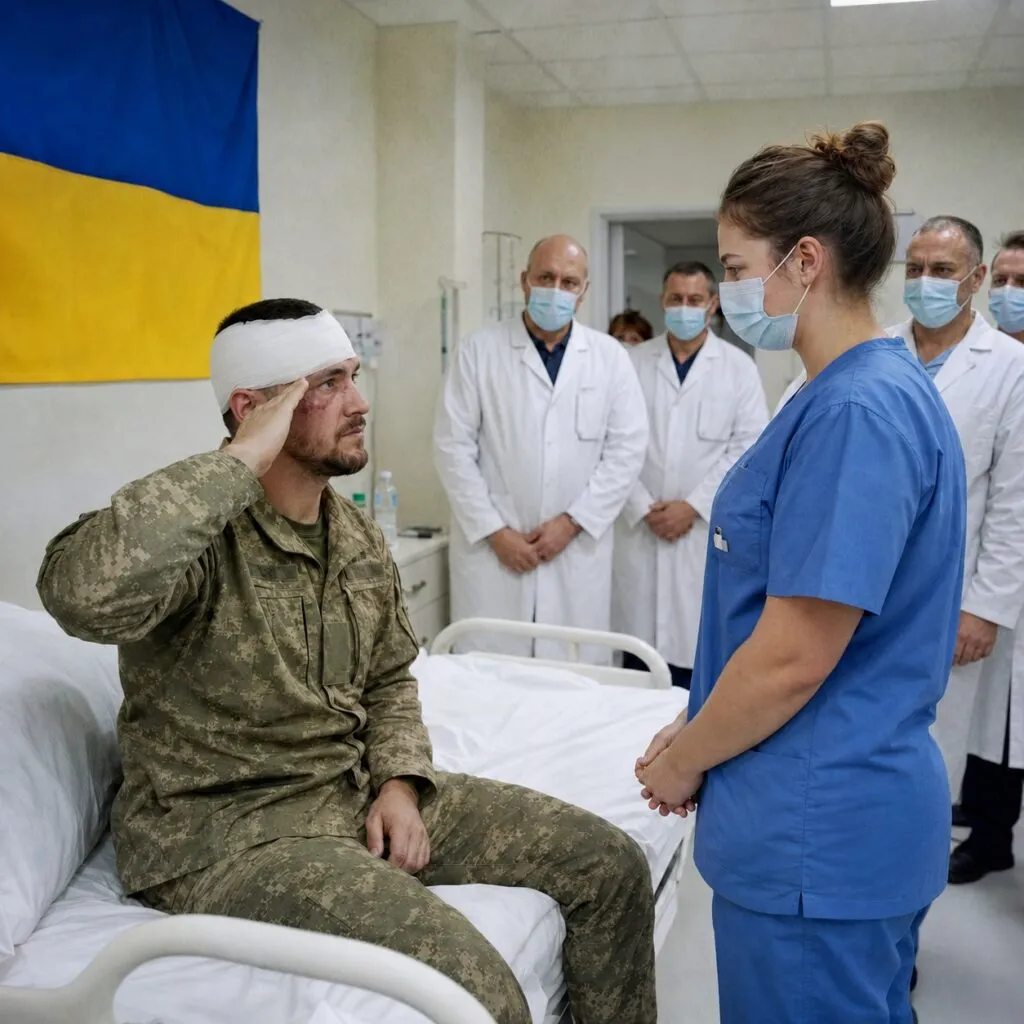 Лікарі посміювалися з нової медсестри, аж раптом поранений солдат віддав їй честь 1 Лікарі посміювалися з нової медсестри, аж раптом поранений солдат віддав їй честь | 19 Травня, 2026