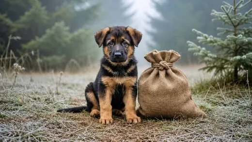 Цуценя не відходило від мішка в лісі, і лісник невдовзі зрозумів, що стереже воно його не випадково | 9 Червня, 2026