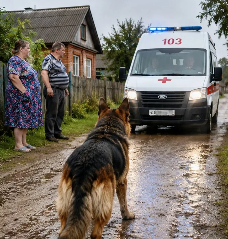 Собака перегородила дорогу швидкій допомозі, і невдовзі лікарі зрозуміли, що вона робить це не випадково | 21 Червня, 2026