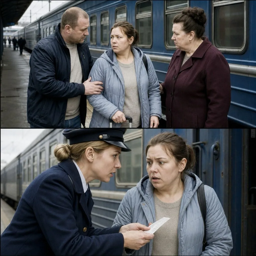 Муж и свекровь проводили Олю в командировку, но на вокзале проводница неожиданно посоветовала ей пересесть в другой вагон | 31 июля, 2026