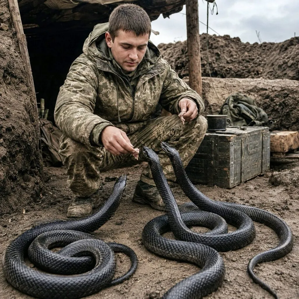 Солдат подкармливал змей ради забавы… Он даже не подозревал, чем однажды это обернётся… | 6 августа, 2026