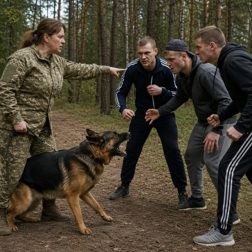 Она предупредила молодых людей не трогать её немецкую овчарку, но они решили не слушать.... 1 Она предупредила молодых людей не трогать её немецкую овчарку, но они решили не слушать.... | 7 августа, 2026