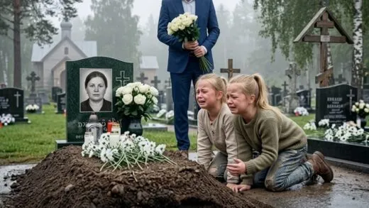 Біля могили покійної дружини він помітив дітей, що плакали, а їхнє пояснення виявилося для нього несподіваним | 20 Серпня, 2026