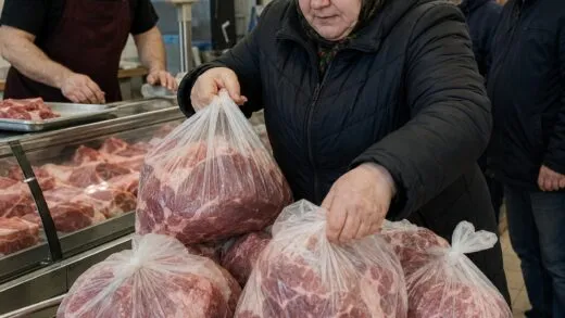 Каждый день женщина покупала десятки килограммов мяса, пока её необычными покупками не заинтересовалась полиция | 5 августа, 2026