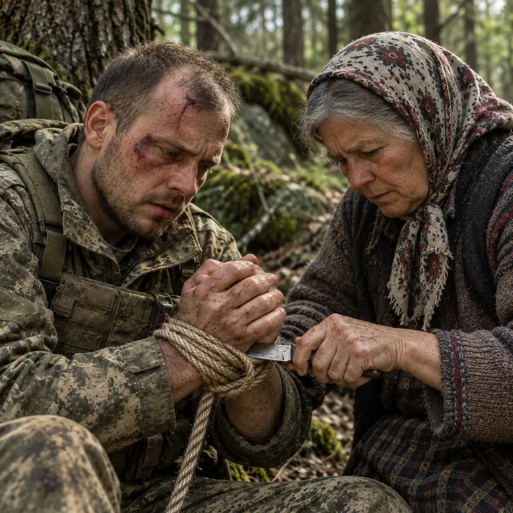 «Збираючи ягоди, знахарка знайшла в лісі зв’язаного чоловіка… але не знала, КОГО привела до свого дому… | 14 Вересня, 2026