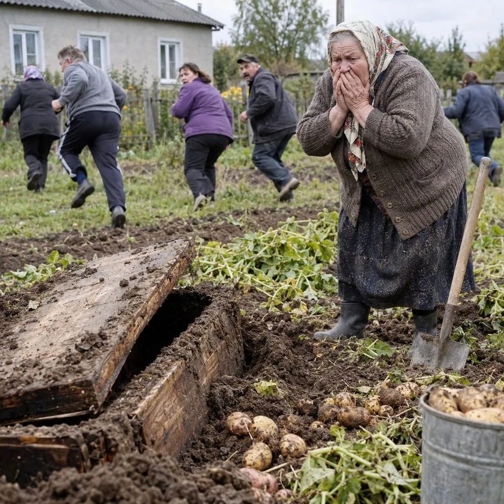 80-річна бабуся копала картоплю й викопала труну 1 80-річна бабуся копала картоплю й викопала труну | 14 Вересня, 2026