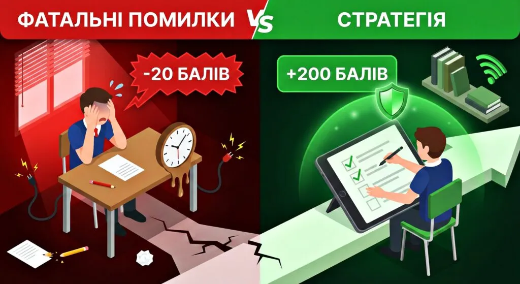 помилки на НМТ