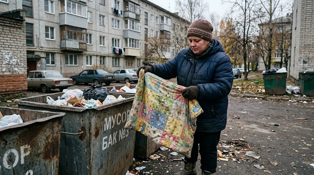 Багач із бридливістю викинув стару дитячу ковдру з джипа. Сюрприз, який молода вдова знайшла під підкладкою 1 18