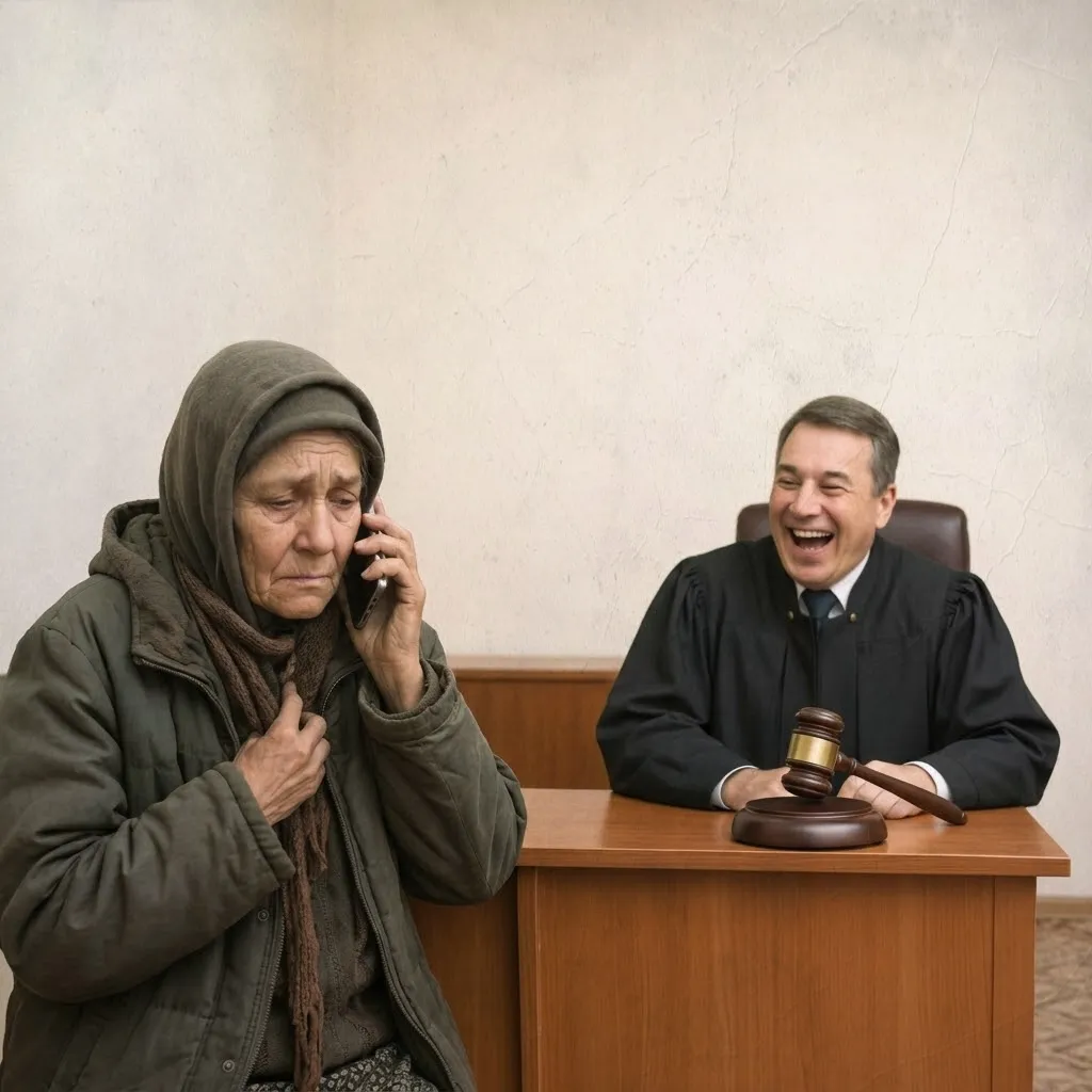 Cудья позволил себе грубость в адрес скромной пенсионерки. Сюрприз, который ждал его после ее короткого звонка 1 7