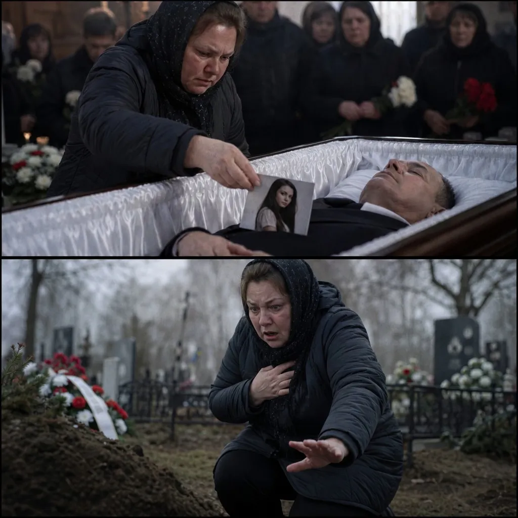 Після похорону чоловіка-зрадника жінка прийшла на цвинтар і зрозуміла, що її вчинок не залишився непоміченим 1 17 3