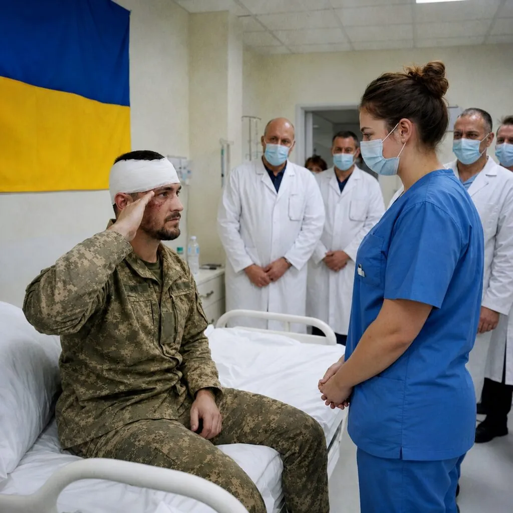 Нова медсестра викликала в колег глузування, але вчинок пораненого солдата змусив усіх замовкнути 1 36 1
