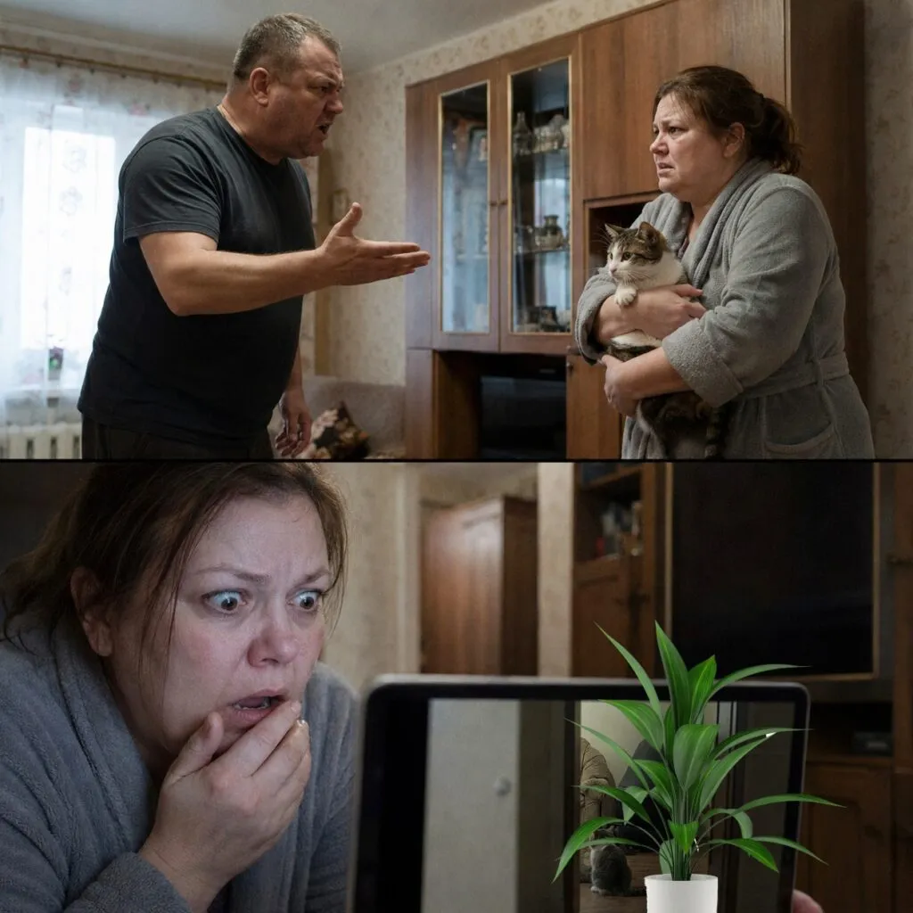 Муж требовал избавиться от кошки из-за аллергии, но скрытая камера показала совсем другую причину 1 5 6