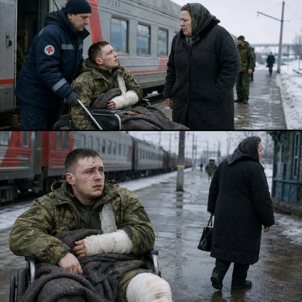 Когда привезли тяжело раненого солдата, мать посмотрела на него и сказала всего несколько слов 1 74 2