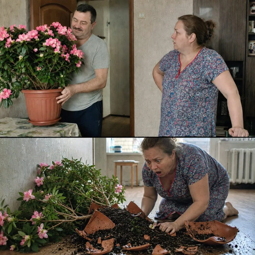 Велика гарна квітка здавалася звичайною покупкою чоловіка, аж поки випадковість не розкрила її таємницю 1 12 4