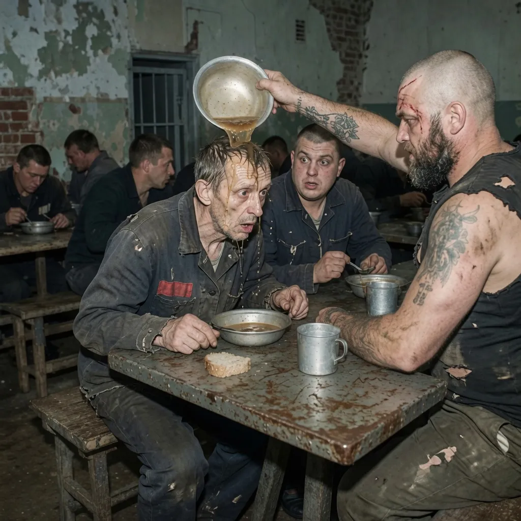 Новенького встретили грубо, но вскоре заключённые поняли, что сильно ошиблись в нём 1 22 1