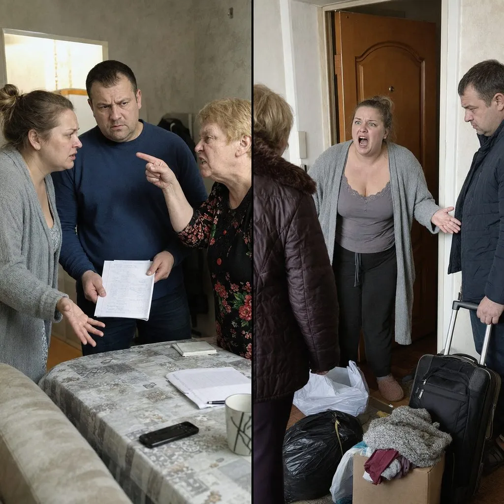 Свекруха зажадала орендну плату за моє проживання у власній квартирі, а чоловік заявив про борг за три місяці. Тоді я вирішила пояснити їм усе інакше 1 111