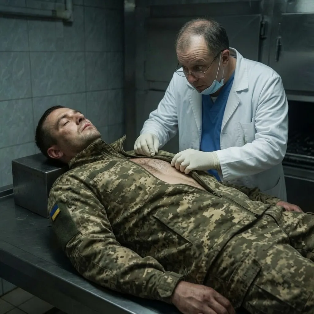 До моргу доправили загиблого солдата, але під час огляду патологоанатом виявив несподівану деталь 1 22 1
